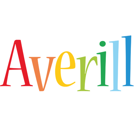 Averill birthday logo