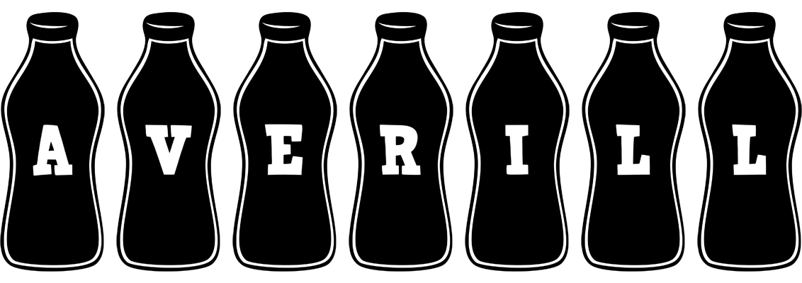Averill bottle logo