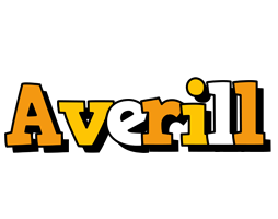 Averill cartoon logo