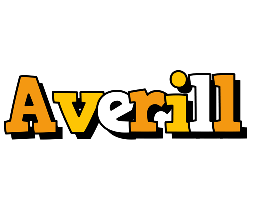 Averill cartoon logo