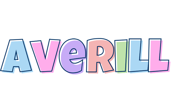 Averill pastel logo