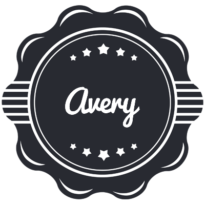 Avery badge logo