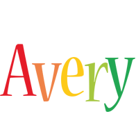 Avery birthday logo