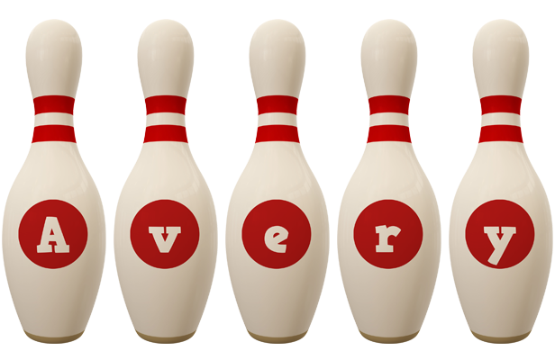 Avery bowling-pin logo