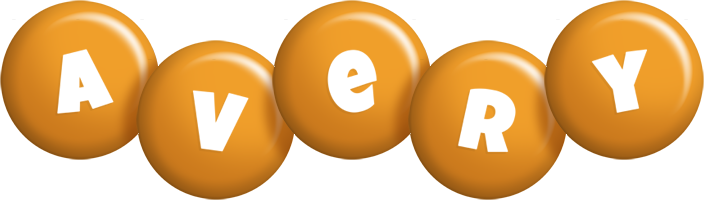 Avery candy-orange logo