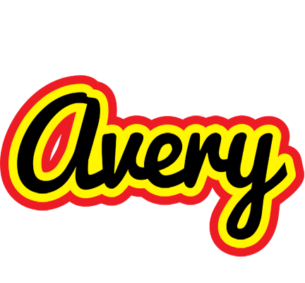 Avery flaming logo