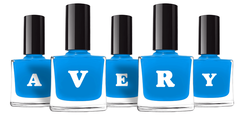 Avery glossy logo