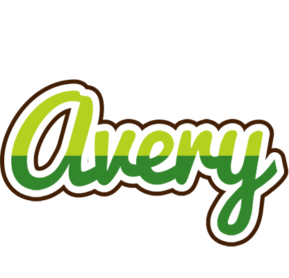 Avery golfing logo