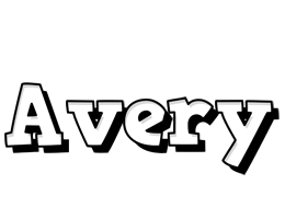 Avery snowing logo