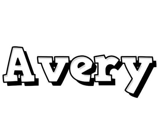 Avery snowing logo