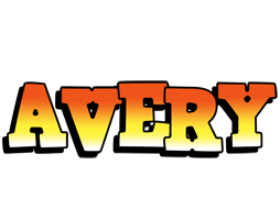 Avery sunset logo