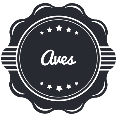 Aves badge logo