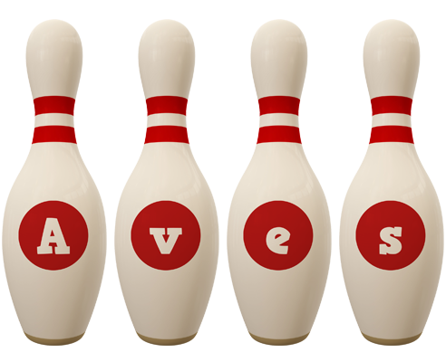 Aves bowling-pin logo