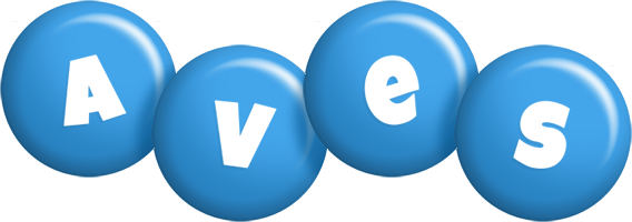 Aves candy-blue logo