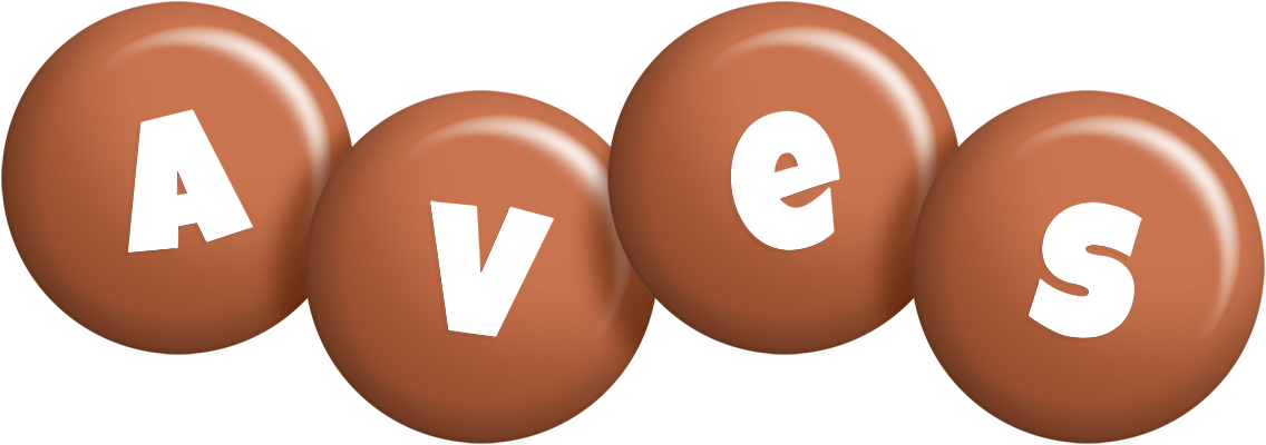 Aves candy-brown logo