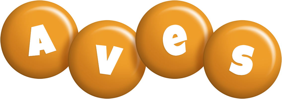 Aves candy-orange logo