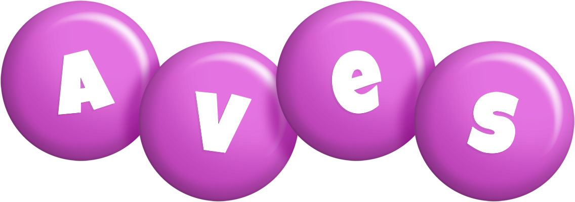 Aves candy-purple logo
