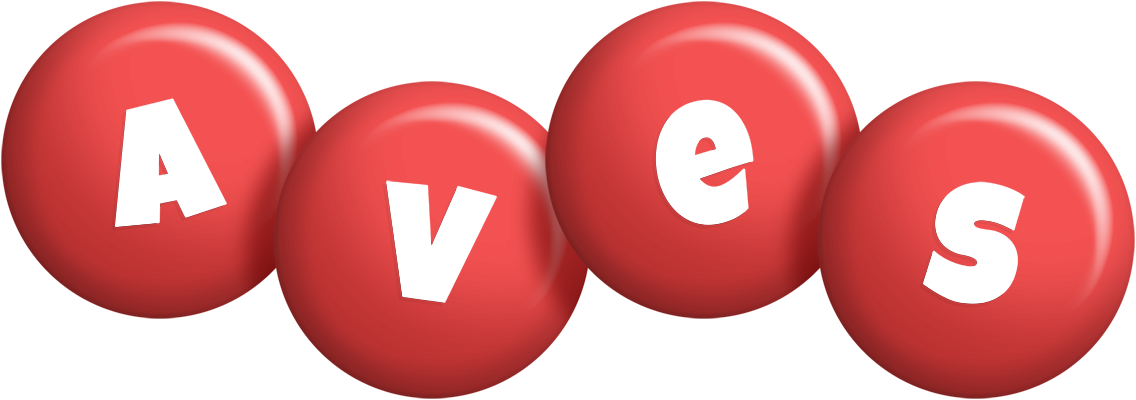 Aves candy-red logo