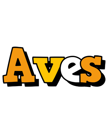 Aves cartoon logo