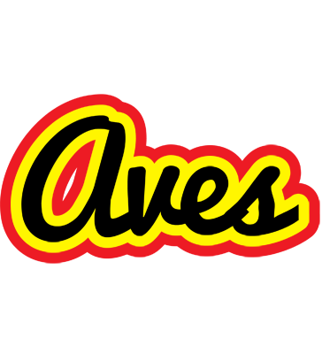 Aves flaming logo