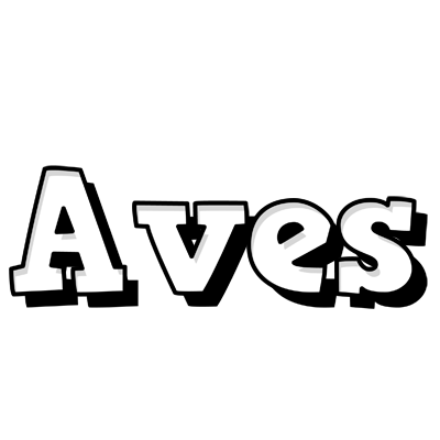 Aves snowing logo
