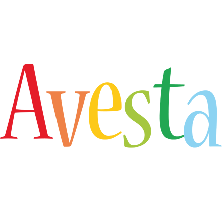 Avesta birthday logo
