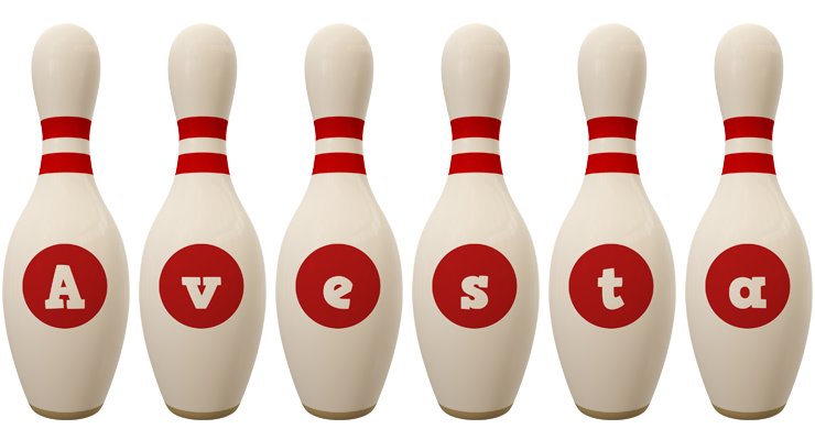 Avesta bowling-pin logo