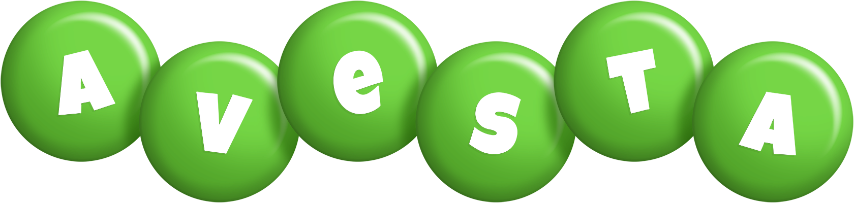 Avesta candy-green logo