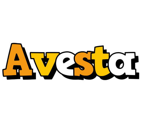 Avesta cartoon logo