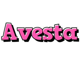 Avesta girlish logo