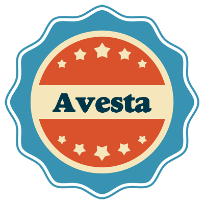 Avesta labels logo