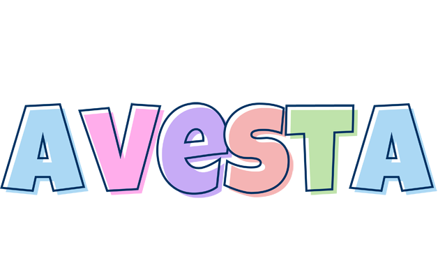Avesta pastel logo