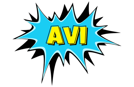 Avi amazing logo