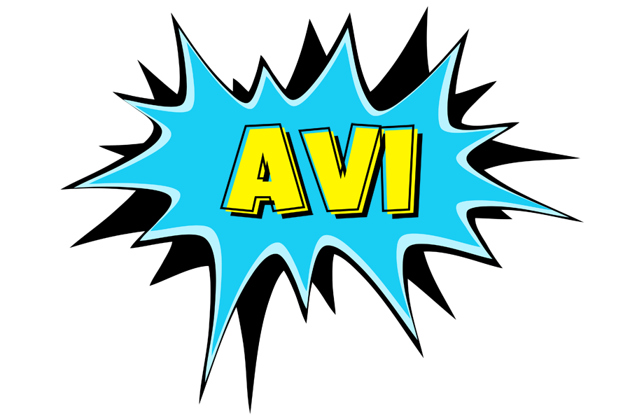 Avi amazing logo