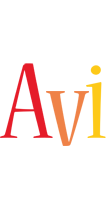 Avi birthday logo