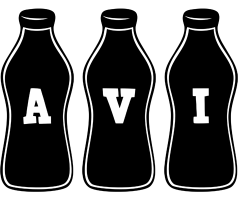 Avi bottle logo