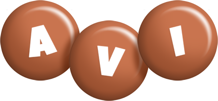 Avi candy-brown logo