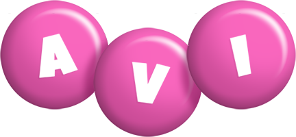 Avi candy-pink logo