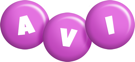 Avi candy-purple logo