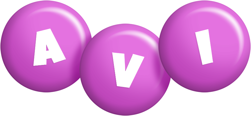 Avi candy-purple logo