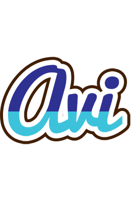 Avi raining logo