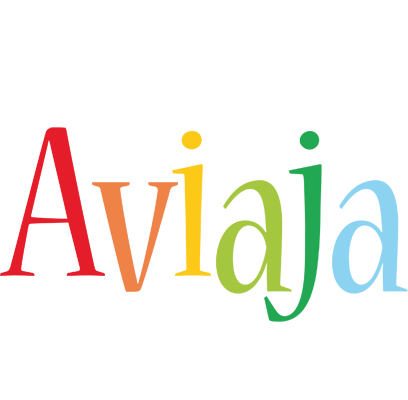 Aviaja birthday logo