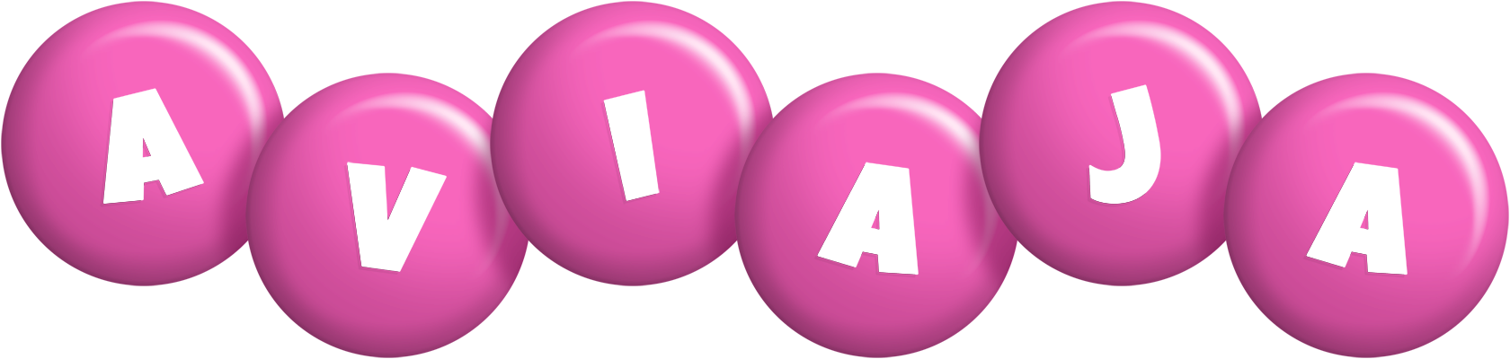 Aviaja candy-pink logo