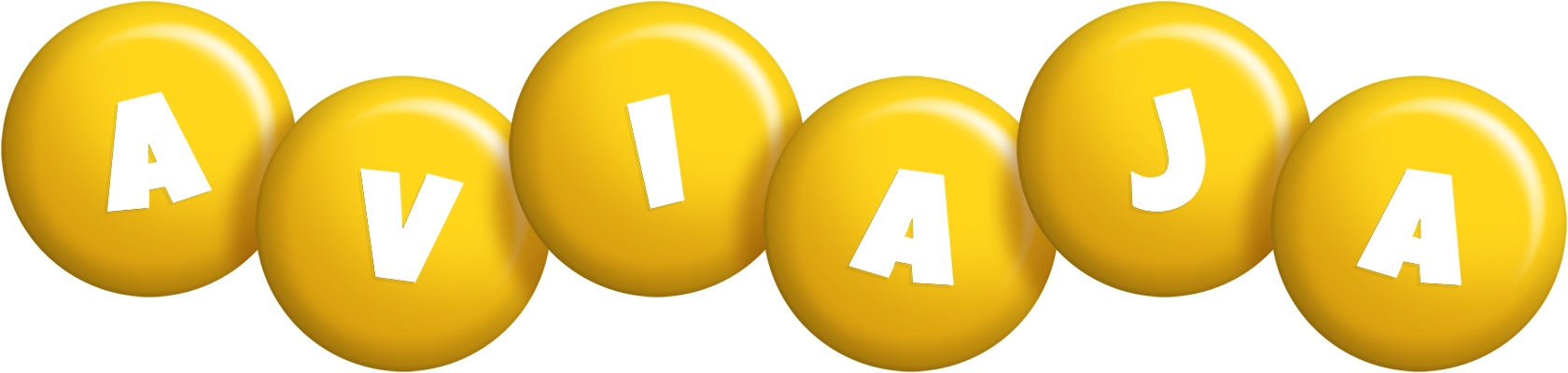 Aviaja candy-yellow logo