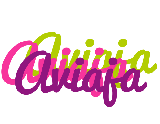 Aviaja flowers logo