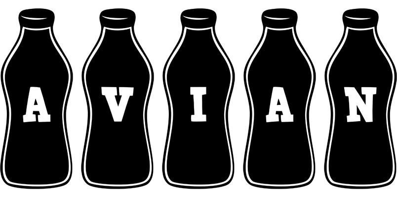 Avian bottle logo