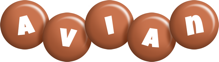 Avian candy-brown logo