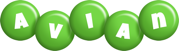 Avian candy-green logo