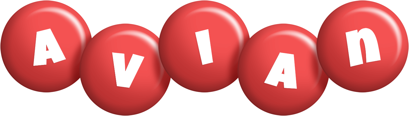 Avian candy-red logo