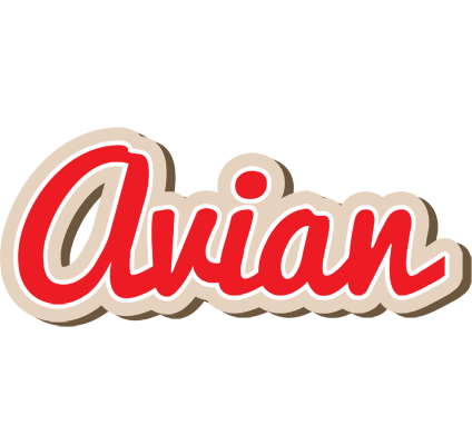 Avian chocolate logo